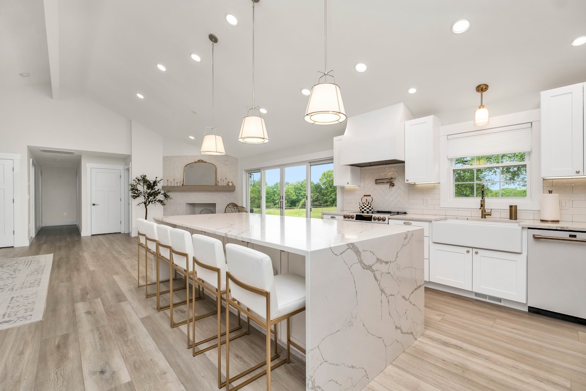 Encimera premium isla cocina de lujo Madrid