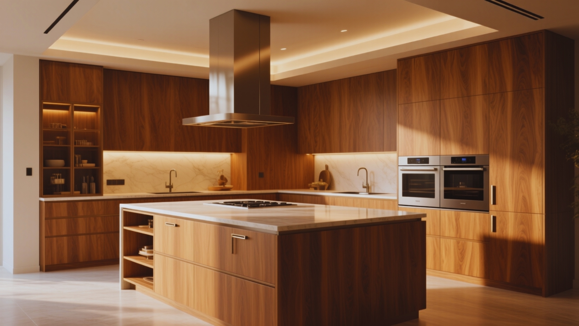 Reforma cocina clásico moderno Retiro 2025 - Diseño elegante con muebles en roble y encimera Silestone gris